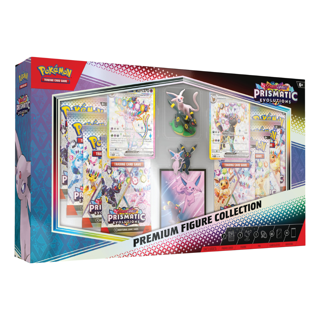 Pokemon TCG Prismatic Evolutions Figure Collection (Pre Order)