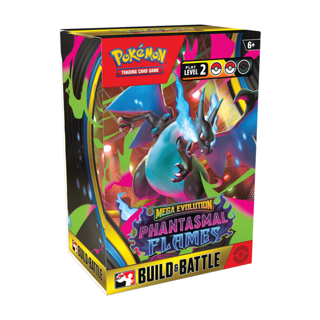 Pokemon TCG Mega Evolution Phantasmal Flames Build And Battle (Pre Order)