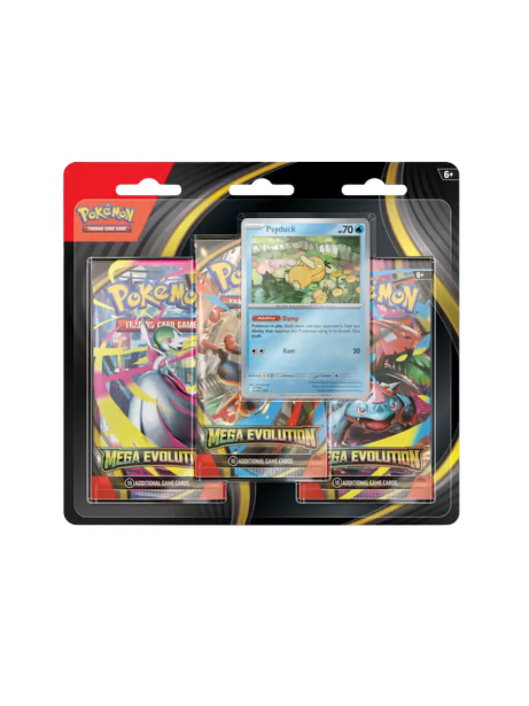 Pokemon Mega Evolution 3 Pack Blister (English) PRE-ORDER