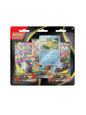 Pokemon Mega Evolution 3 Pack Blister (English) PRE-ORDER