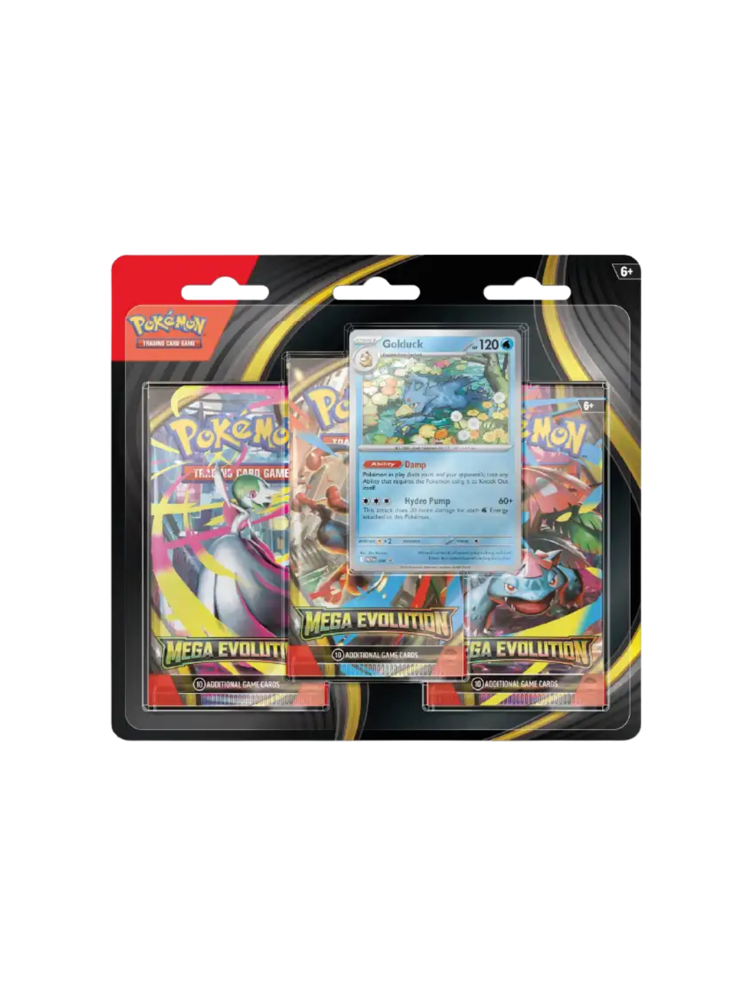 Pokemon Mega Evolution 3 Pack Blister (English) PRE-ORDER