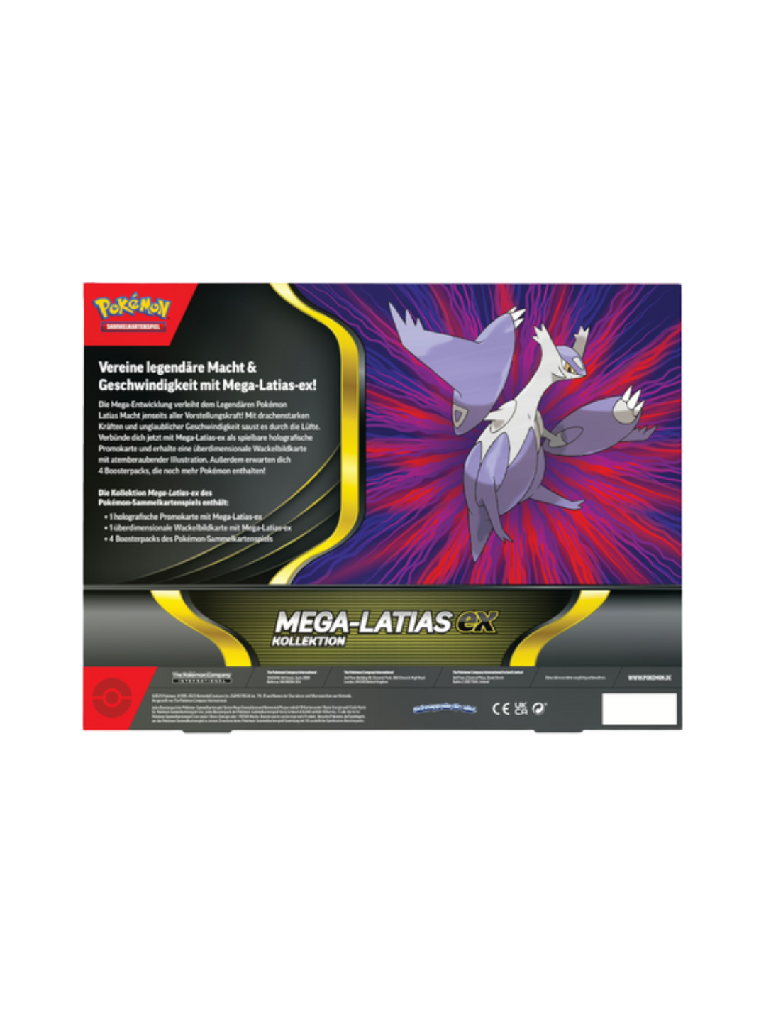 Pokemon Mega Latias EX Collection (German) PRE-ORDER