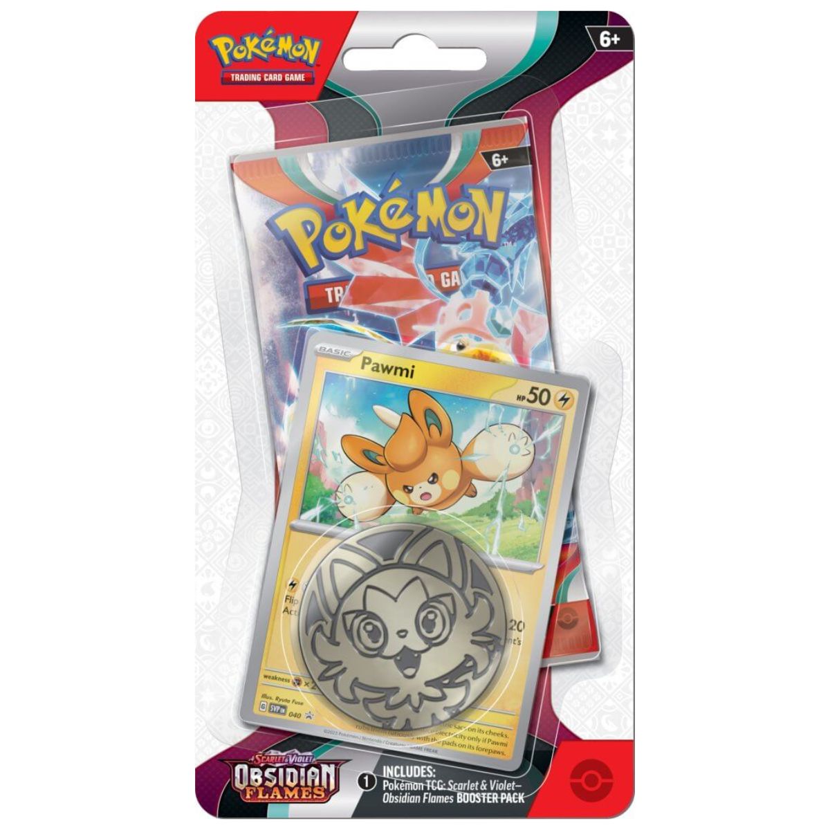 POKEMON TCG Scarlet & Violet Obsidian Flames Checklane Blisters (Pair)