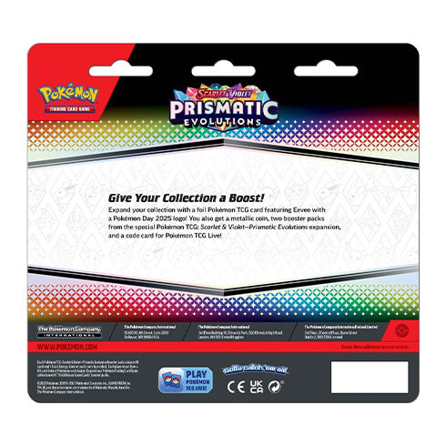 POKEMON TCG Scarlet & Violet Prismatic Evolutions 2-Pack Blister