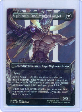 Magic the Gathering: Final Fantasy - Sephiroth, Fabled SOLDIER (Borderless) (Surge Foil)